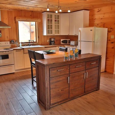 Les Chalets Du Lac Serein Saint Ludger de Milot Exterior foto