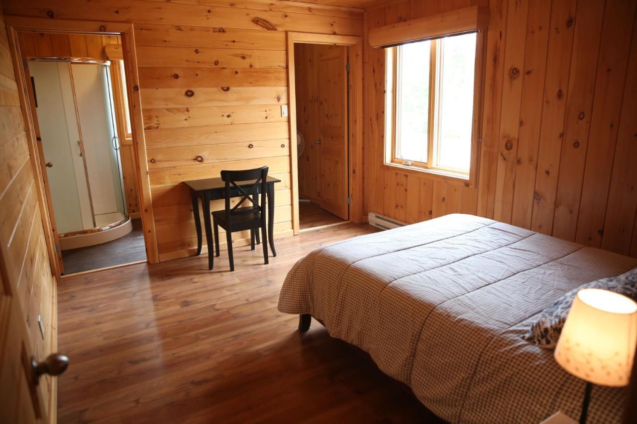Les Chalets Du Lac Serein Saint Ludger de Milot Exterior foto