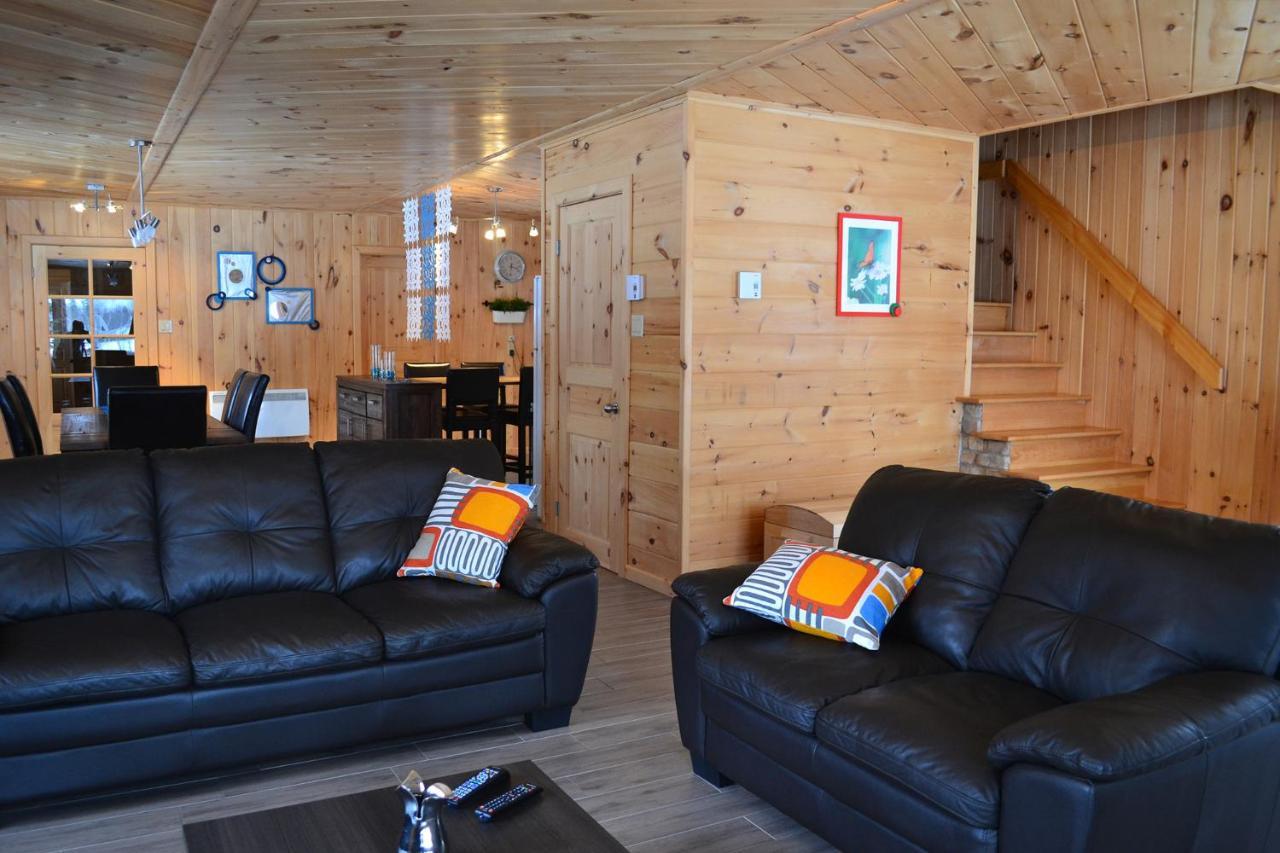 Les Chalets Du Lac Serein Saint Ludger de Milot Exterior foto